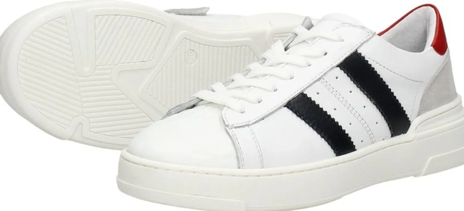 Sub55 Veterschoenen Laag Wit Discount