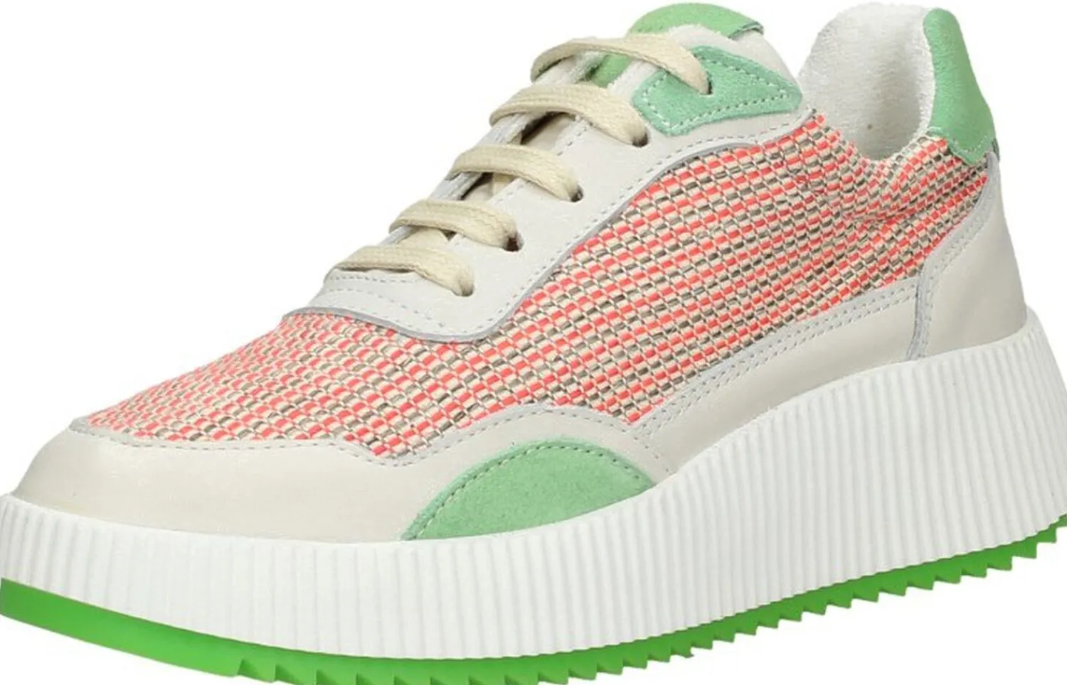 Palpa Veterschoenen Laag Groen Hot