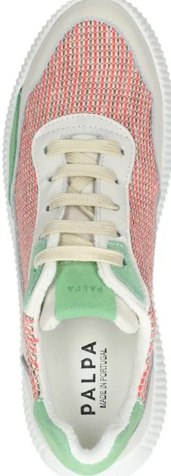 Palpa Veterschoenen Laag Groen Hot