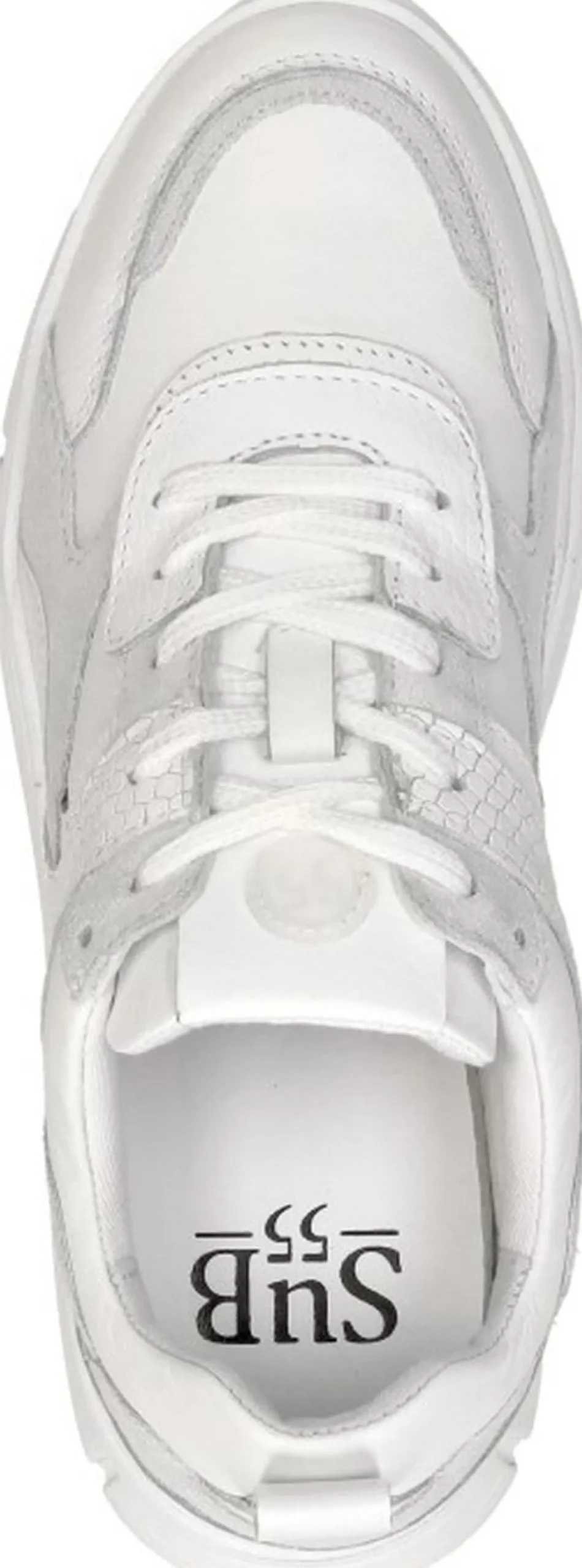 Sub55 Veterschoenen Laag Wit Discount