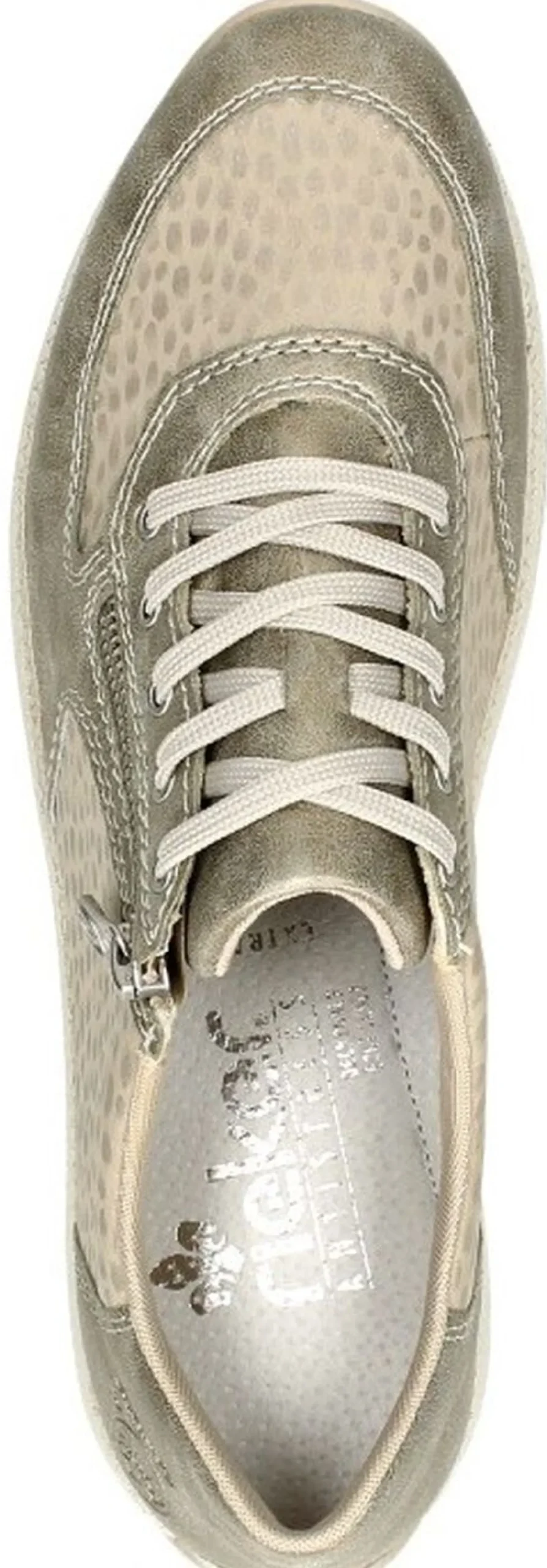 Rieker Veterschoenen Laag Beige Outlet