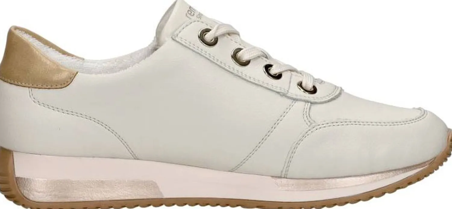 Remonte Veterschoenen Laag Gebroken wit New