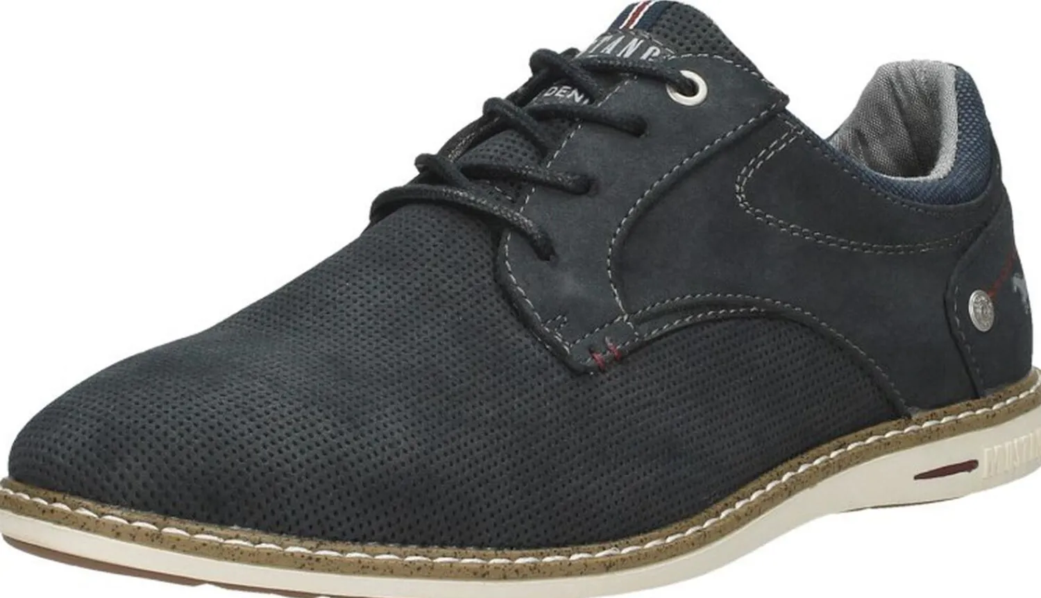 Mustang Veterschoenen Laag Blauw Hot