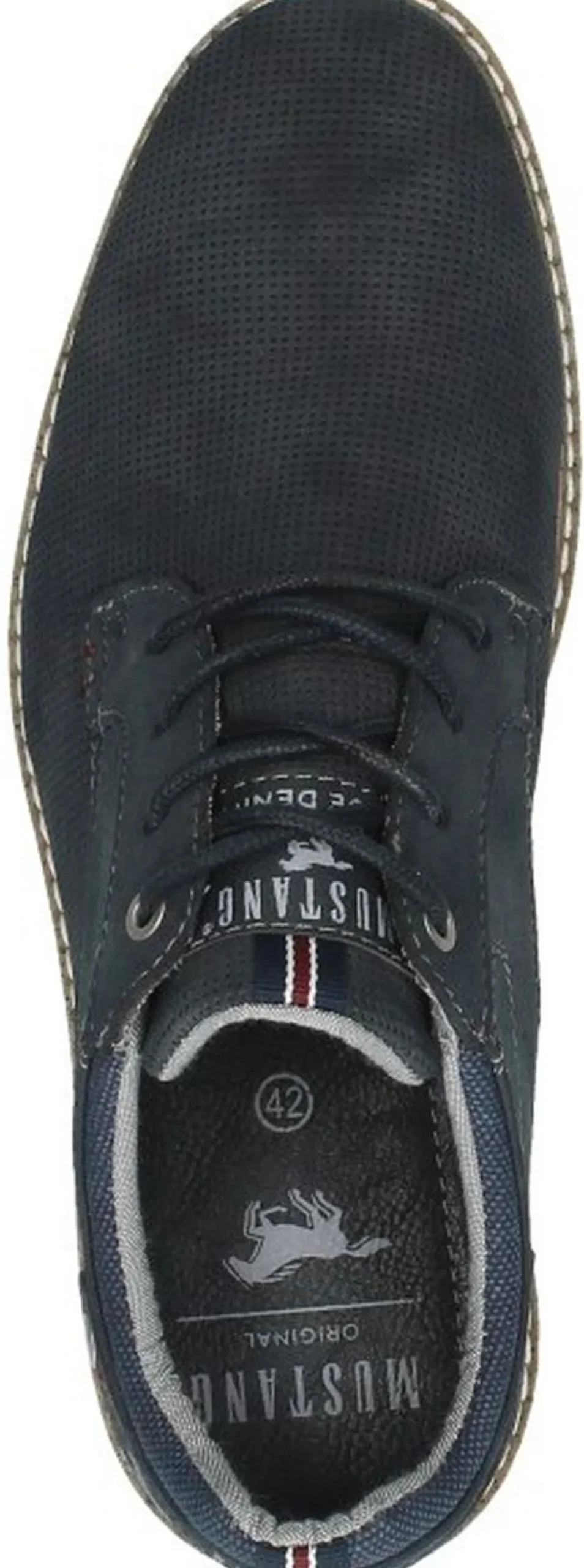 Mustang Veterschoenen Laag Blauw Hot