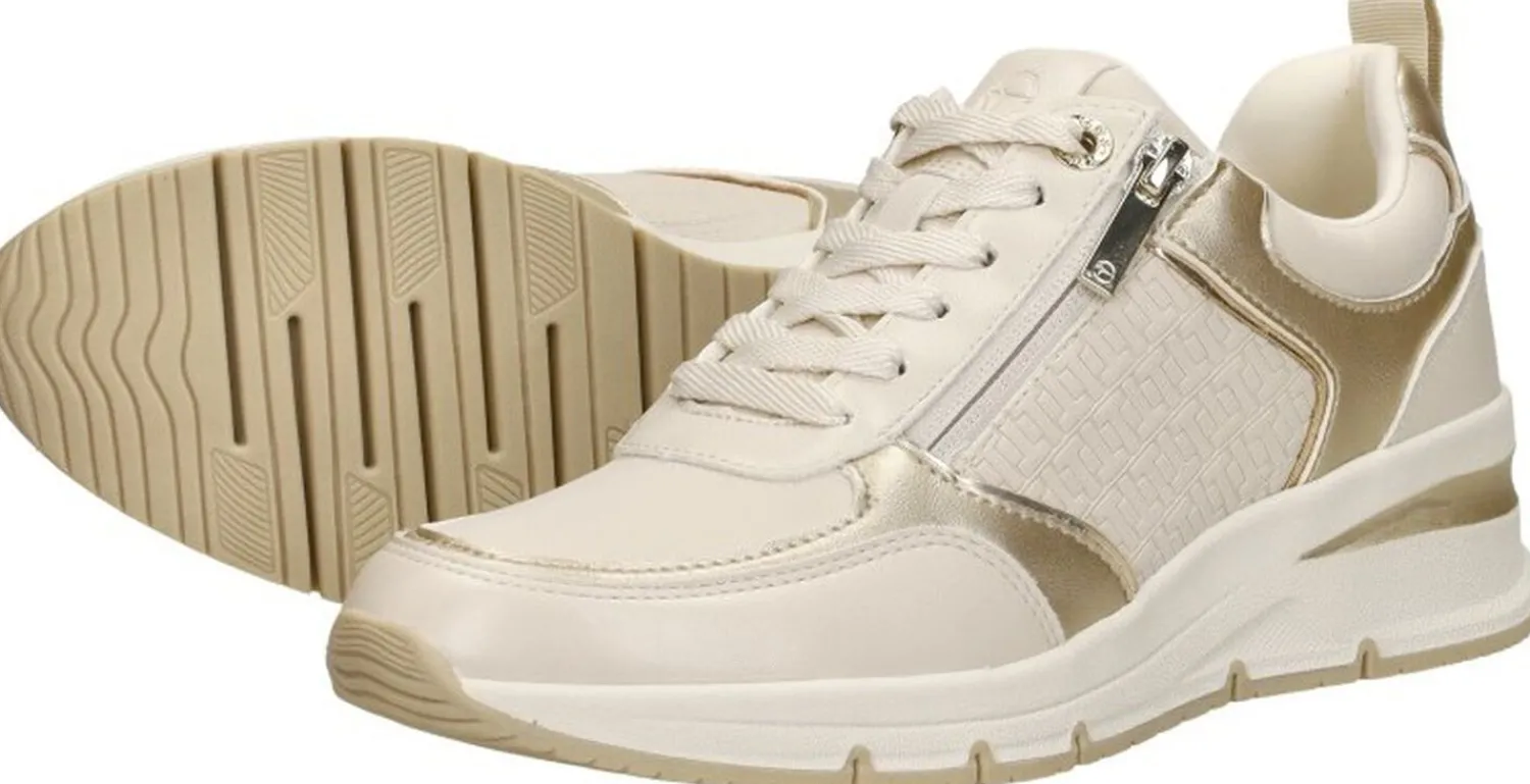 Tamaris Veterschoenen Laag Beige Fashion