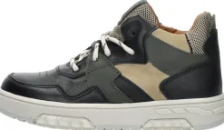 Keq Veterschoenen Laag Zwart Best