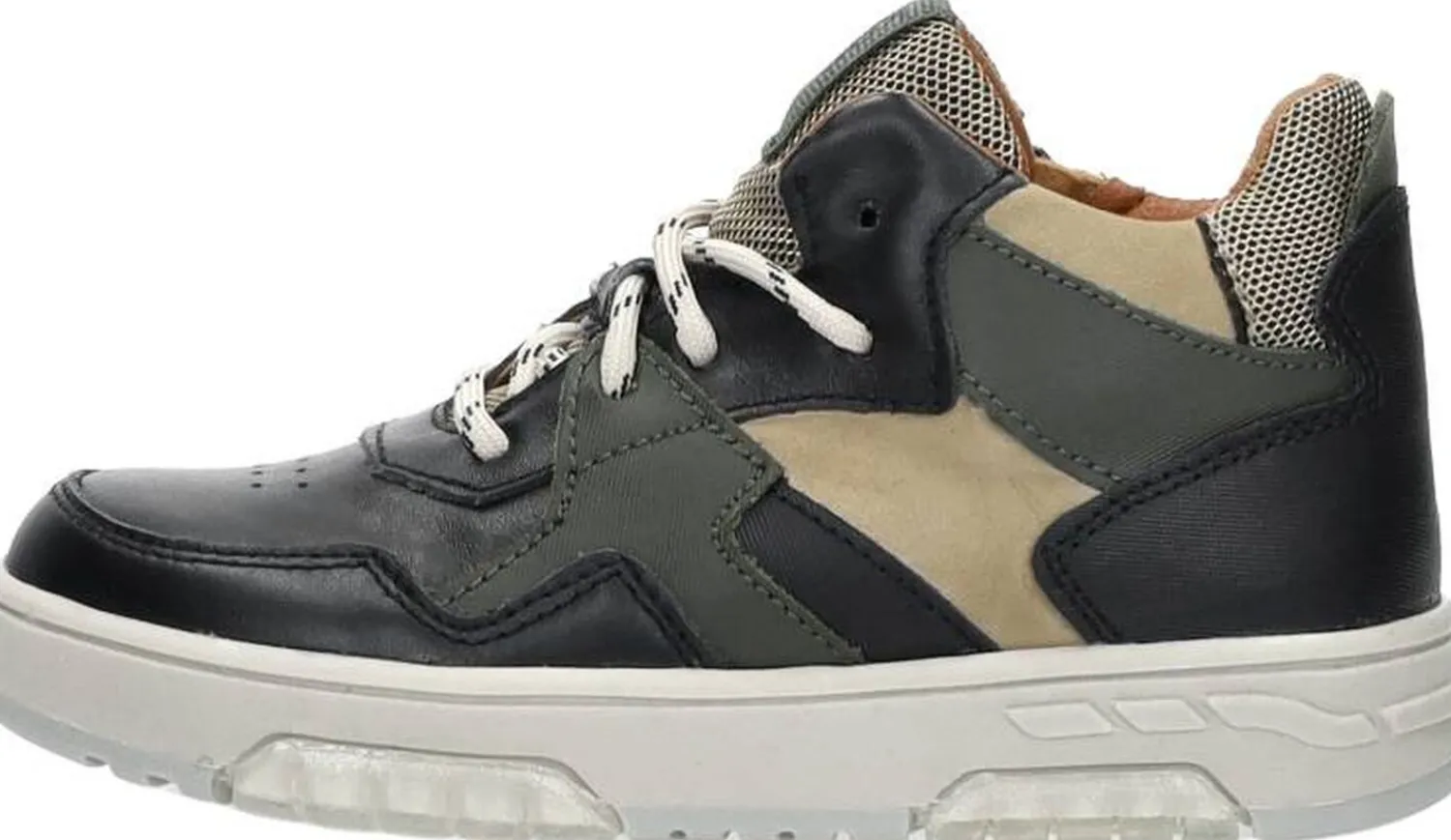 Keq Veterschoenen Laag Zwart Best