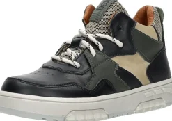 Keq Veterschoenen Laag Zwart Best