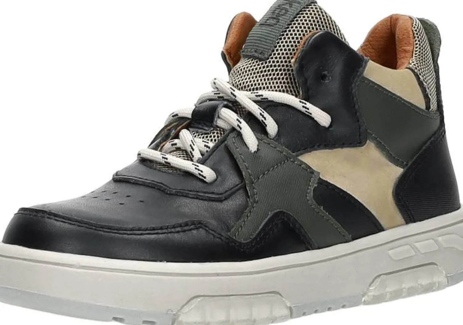 Keq Veterschoenen Laag Zwart Best