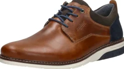 Rieker Veterschoenen Laag Cognac Outlet