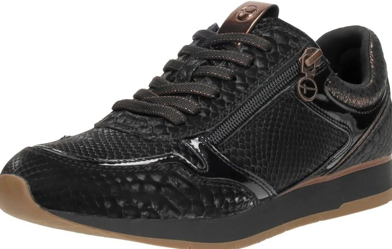 Tamaris Veterschoenen Laag Zwart Discount