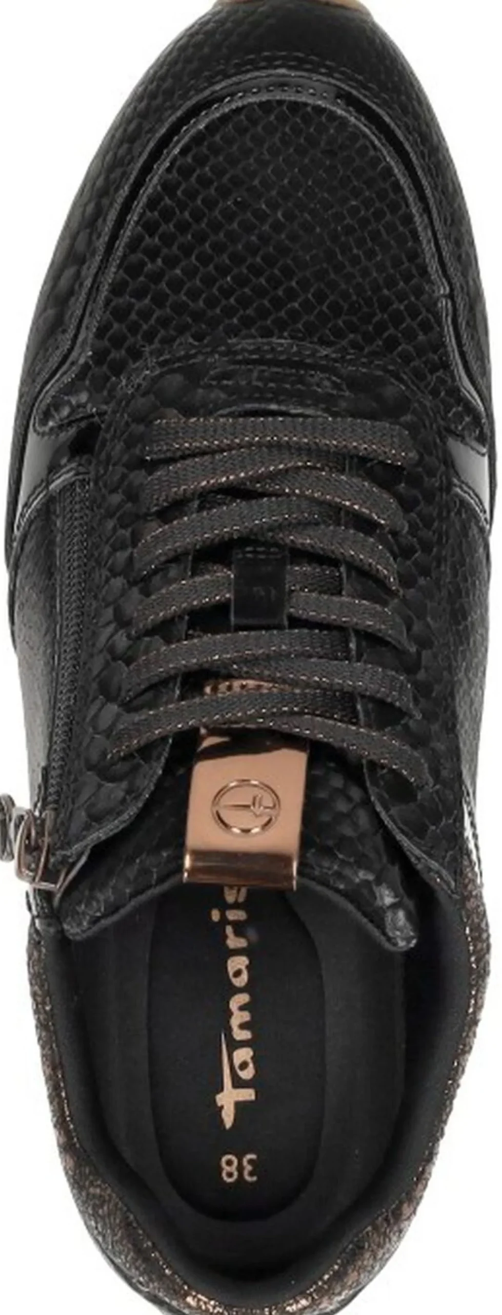 Tamaris Veterschoenen Laag Zwart Discount