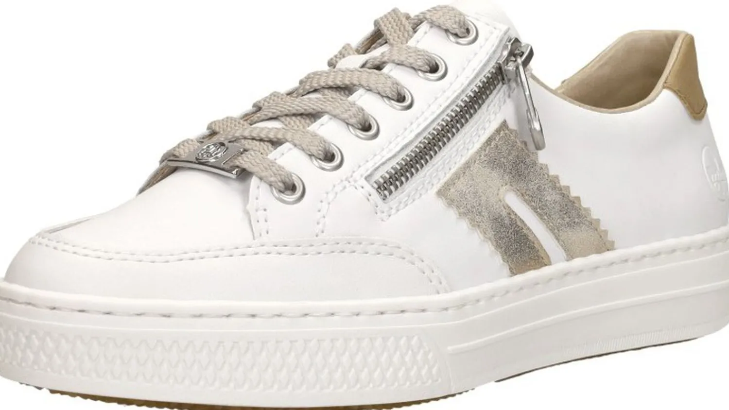 Rieker Veterschoenen Laag Wit New