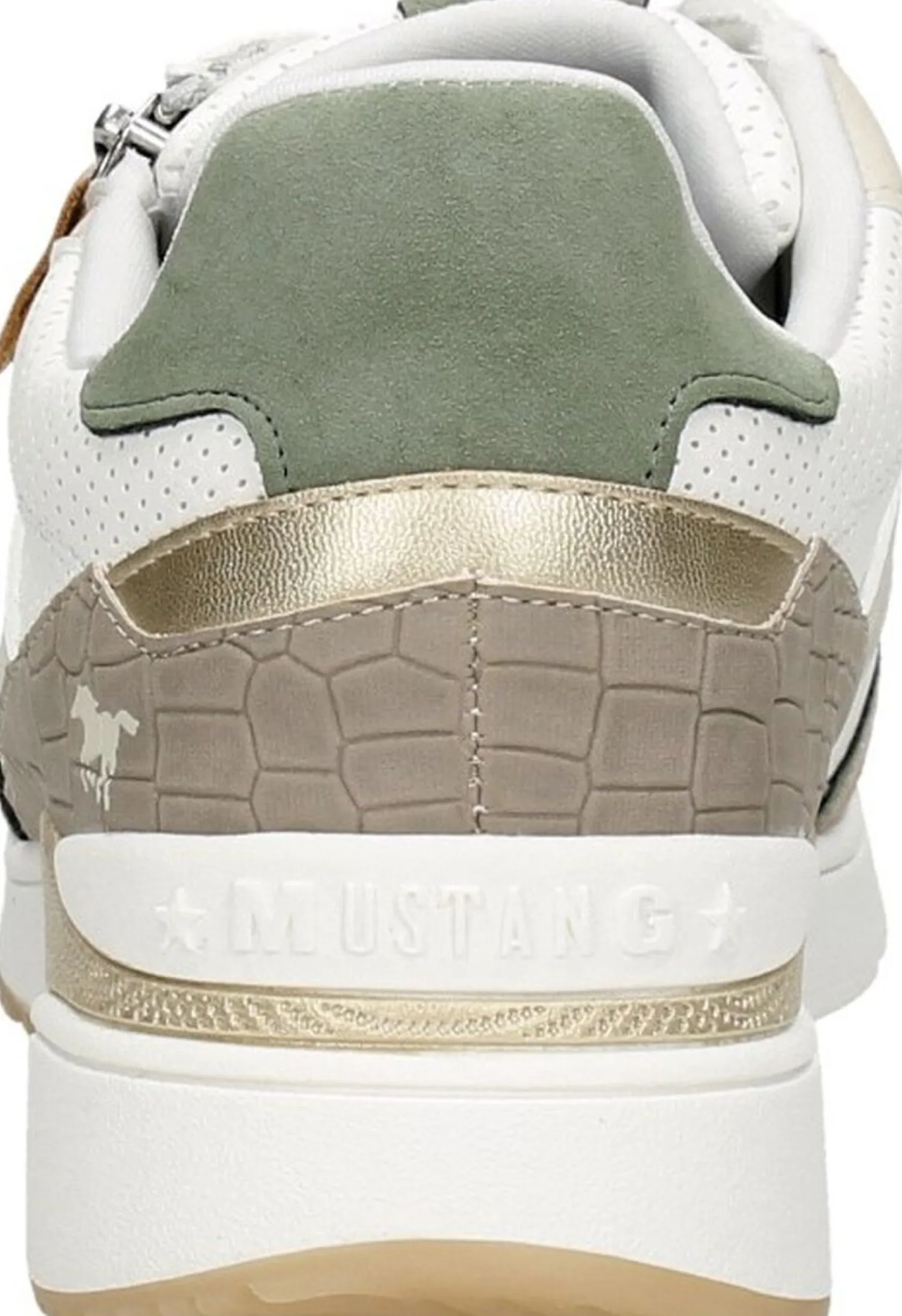 Mustang Veterschoenen Laag Beige Fashion