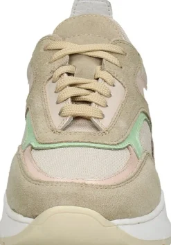Sub55 Veterschoenen Laag Beige Clearance