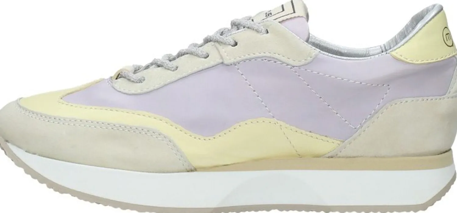 Mjus Veterschoenen Laag Lila Best
