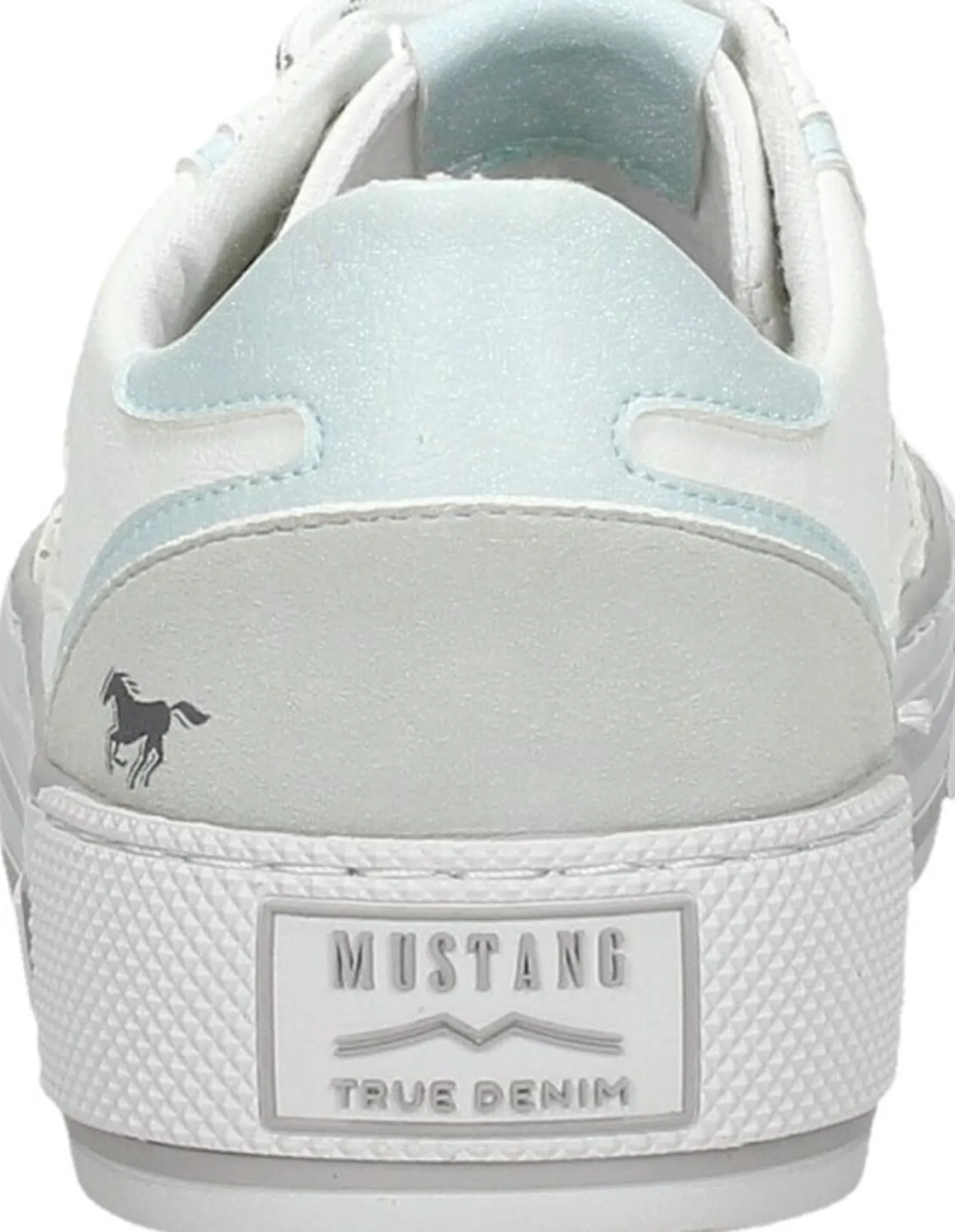 Mustang Veterschoenen Laag Wit Online