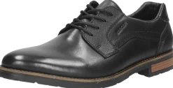Rieker Veterschoenen Laag Zwart Fashion