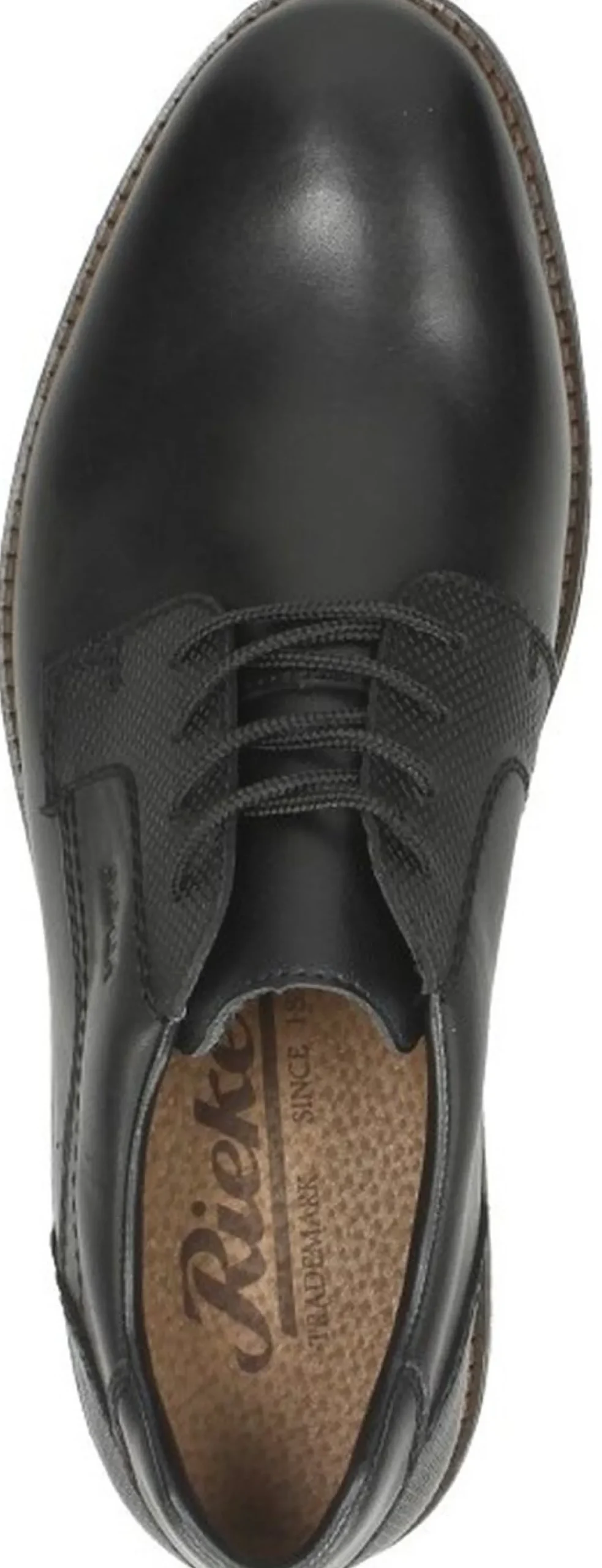 Rieker Veterschoenen Laag Zwart Fashion