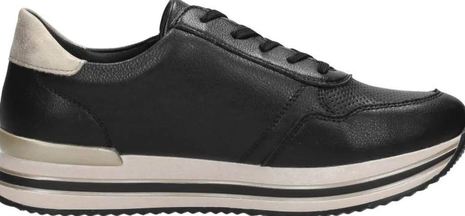 Remonte Veterschoenen Laag Zwart Outlet
