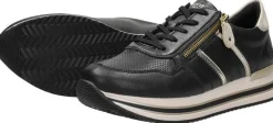 Remonte Veterschoenen Laag Zwart Outlet