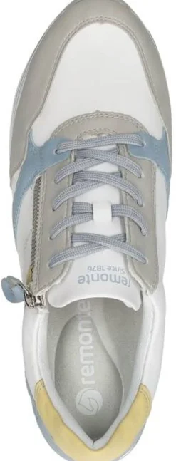 Remonte Veterschoenen Laag Lichtgrijs Best