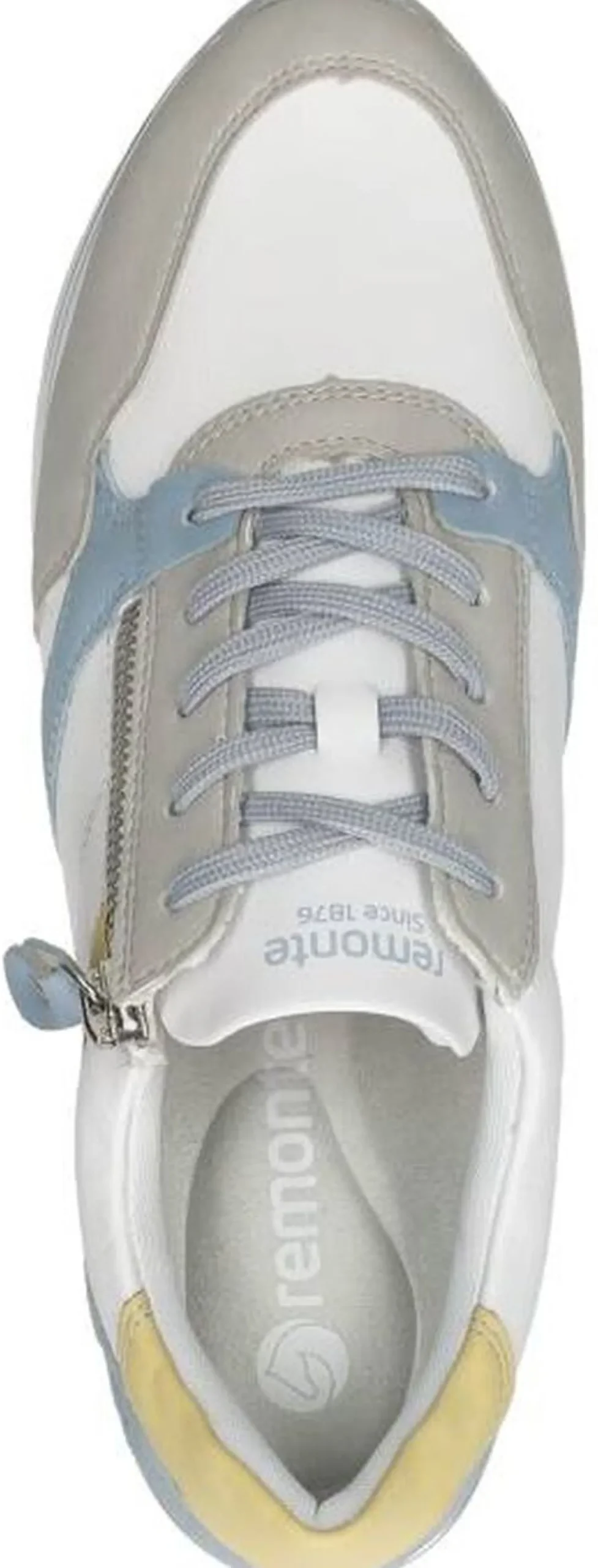 Remonte Veterschoenen Laag Lichtgrijs Best