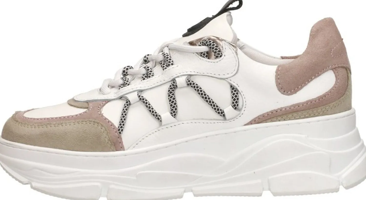 Sub55 Veterschoenen Laag Beige Online