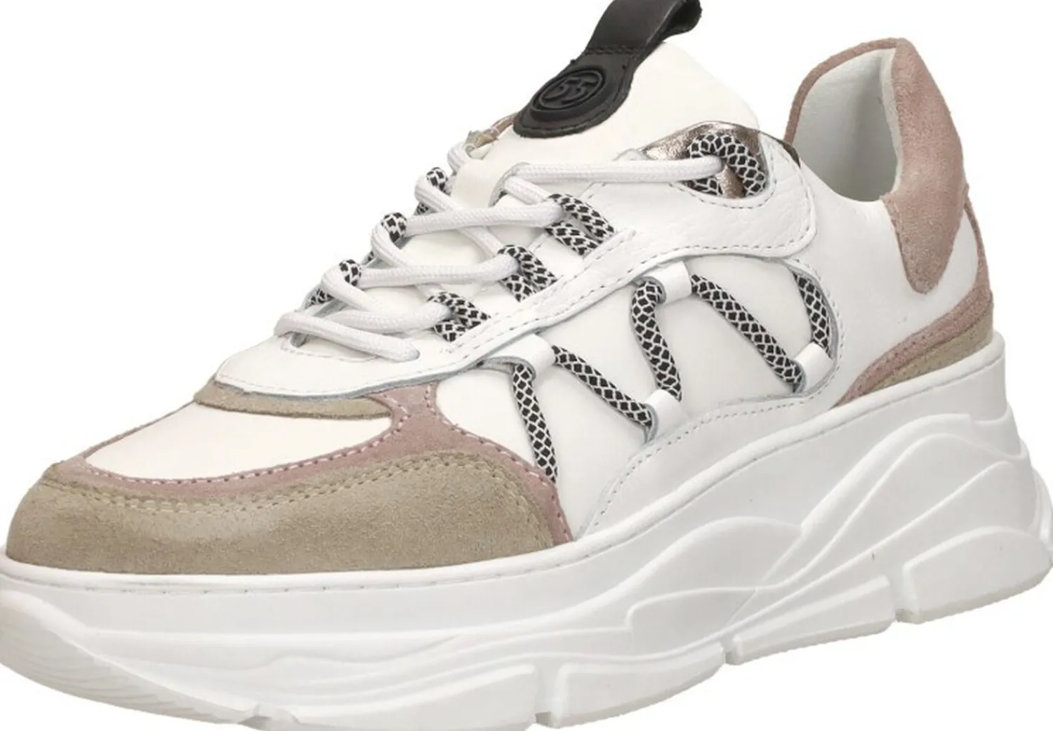 Sub55 Veterschoenen Laag Beige Online
