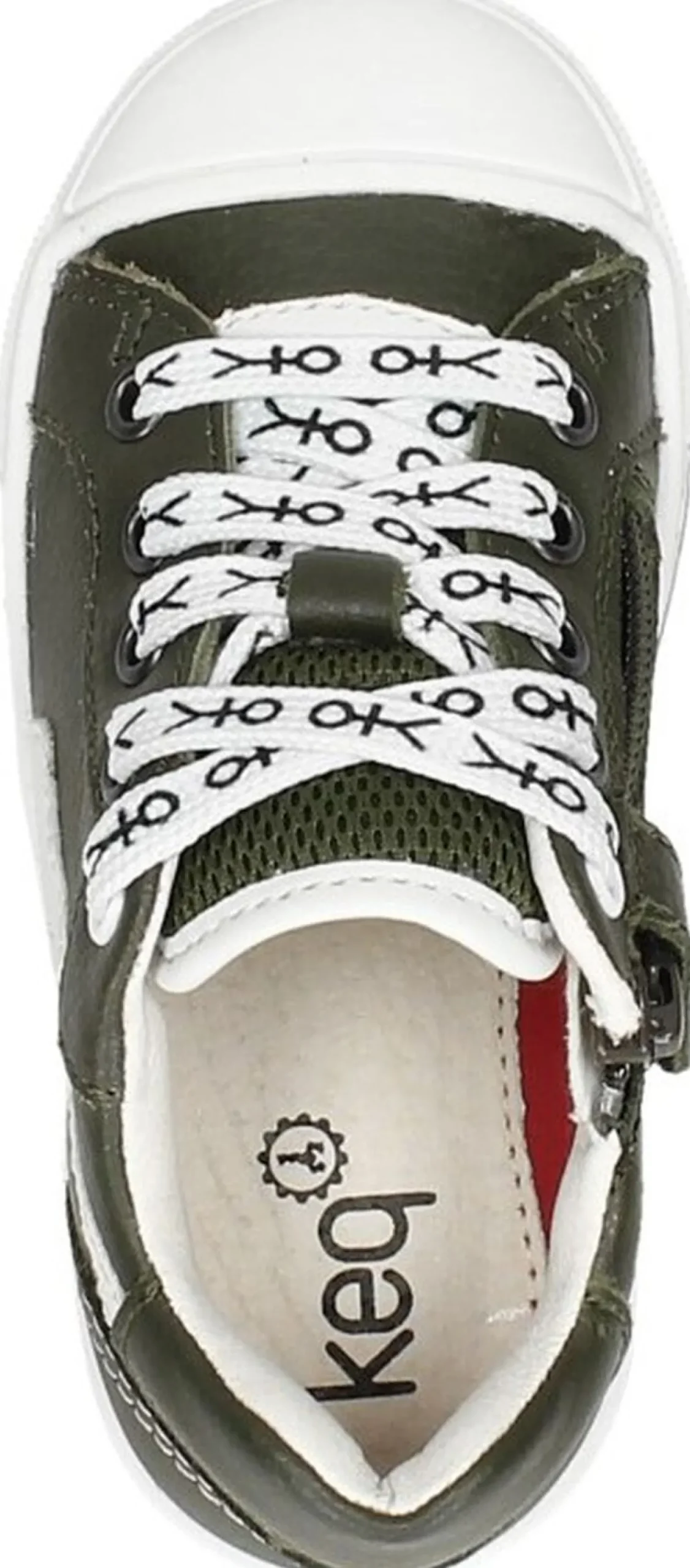 Keq Veterschoenen Laag Groen Best