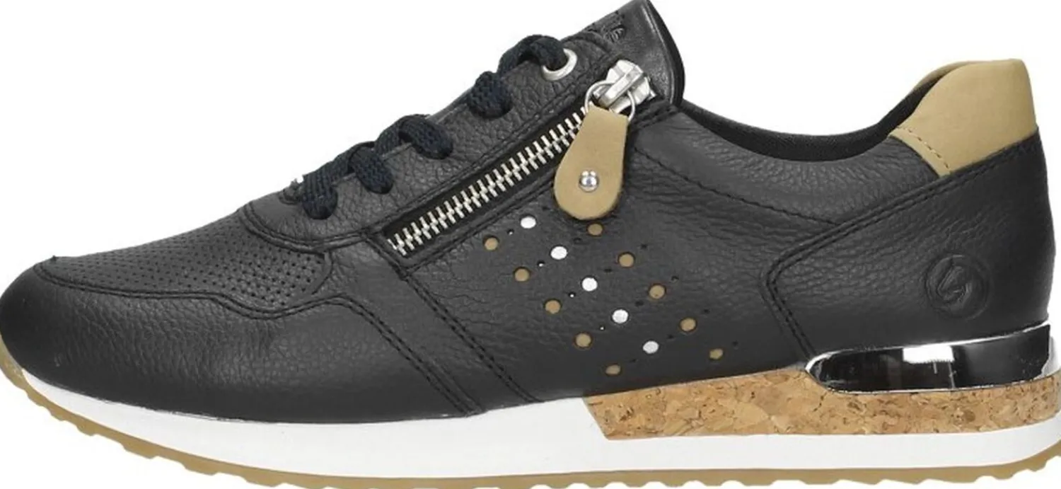 Remonte Veterschoenen Laag Blauw Sale