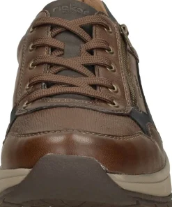 Rieker Veterschoenen Laag Donkerbruin Outlet