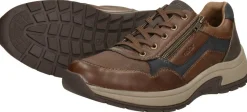 Rieker Veterschoenen Laag Donkerbruin Outlet