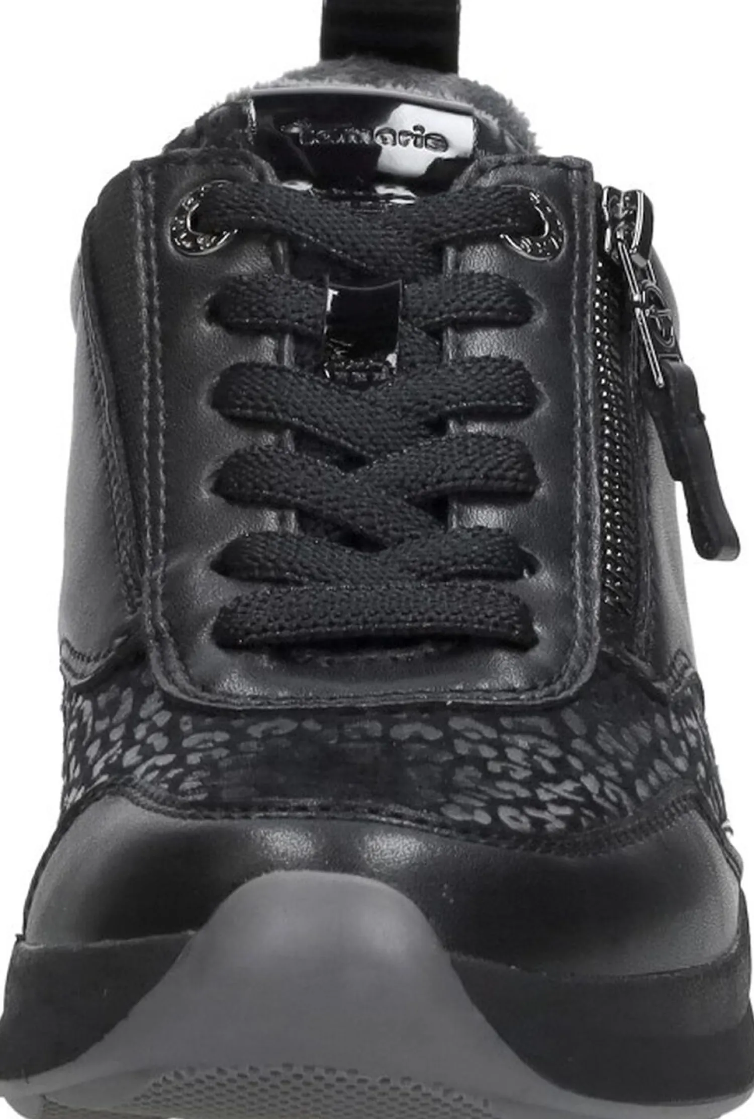 Tamaris Comfort Veterschoenen Laag Zwart Online