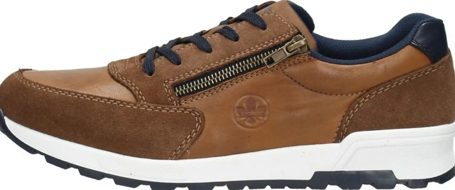 Rieker Veterschoenen Laag Cognac Sale