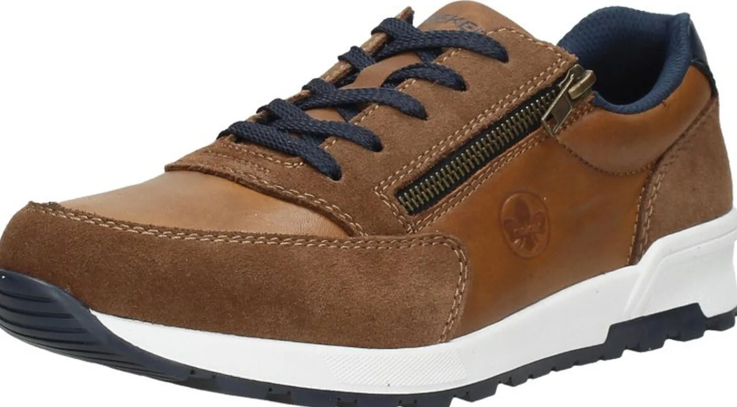 Rieker Veterschoenen Laag Cognac Sale