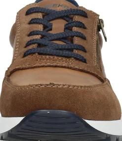 Rieker Veterschoenen Laag Cognac Sale
