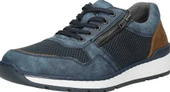 Rieker Veterschoenen Laag Blauw Online