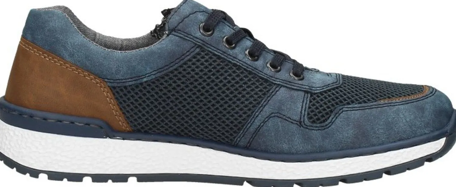 Rieker Veterschoenen Laag Blauw Online