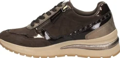 Tamaris Veterschoenen Laag Donkerbruin Outlet