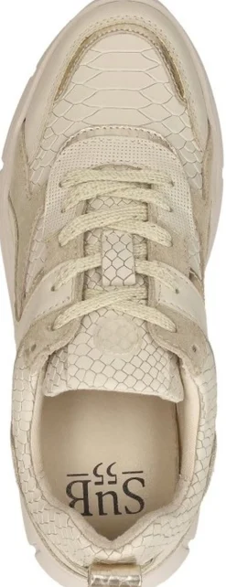 Sub55 Veterschoenen Laag Beige Best