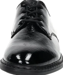 Rieker Veterschoenen Laag Zwart lak Discount