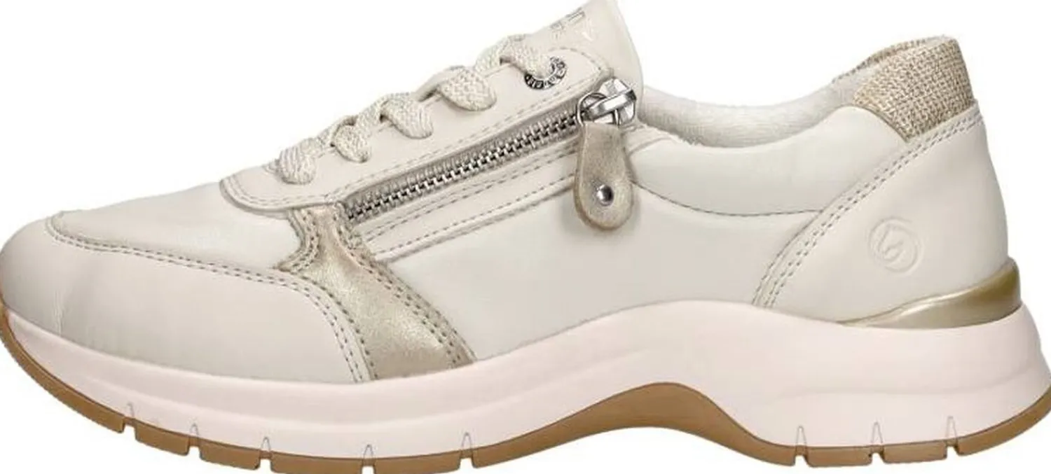 Remonte Veterschoenen Laag Gebroken wit Hot