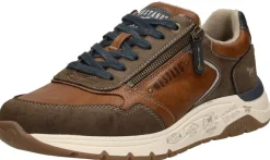 Mustang Veterschoenen Laag Cognac Clearance