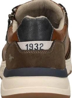 Mustang Veterschoenen Laag Cognac Clearance