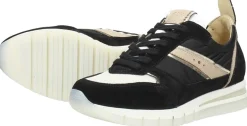 Aqa Veterschoenen Laag Zwart Hot