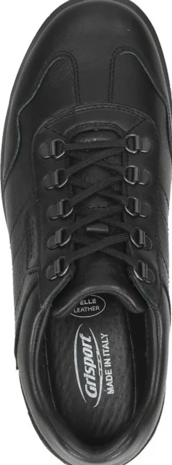 Grisport Veterschoenen Laag Zwart Fashion