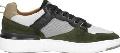 Sub55 Veterschoenen Laag Groen Hot