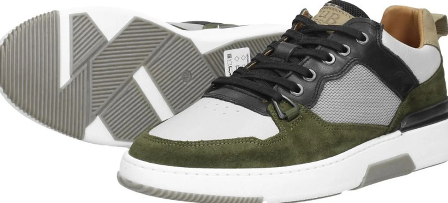 Sub55 Veterschoenen Laag Groen Hot
