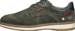 Mustang Veterschoenen Laag Groen Clearance